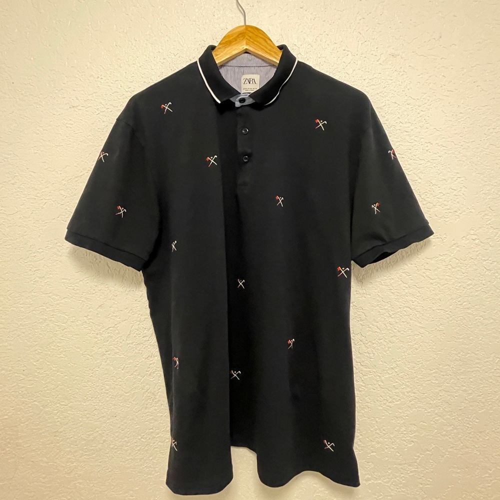 Zara mens Golf Polo